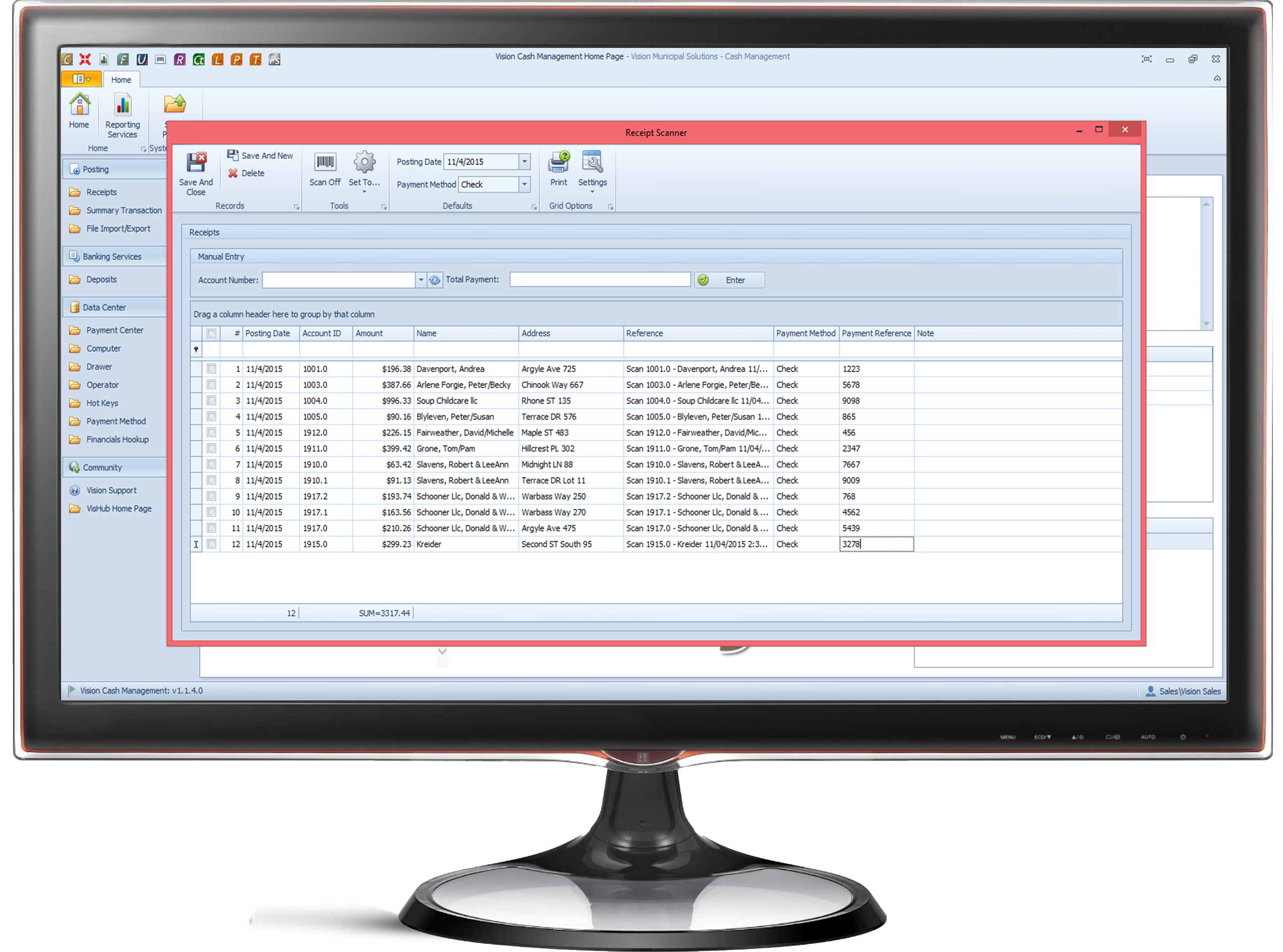 Vision Purchase Orders